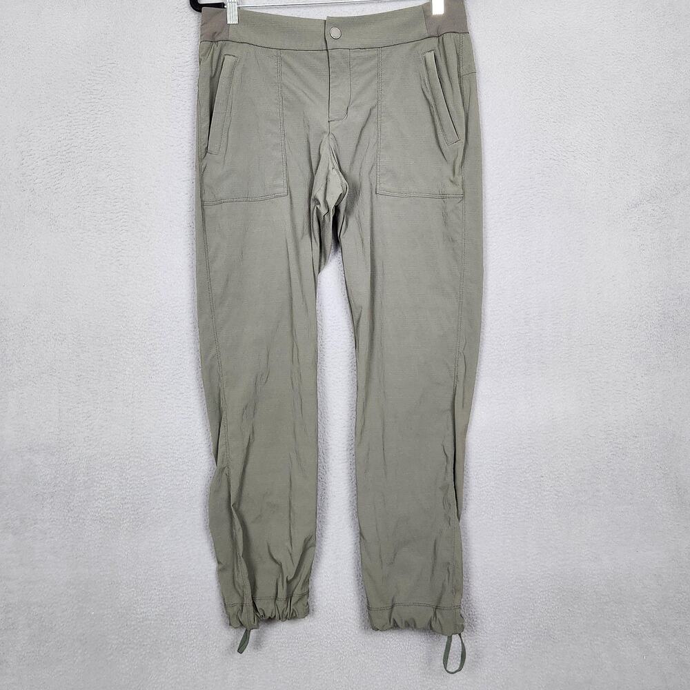 Athleta Olive Green Drawstring Jogger Pants